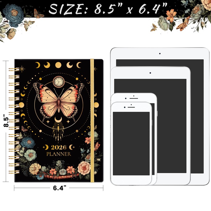 2026 Planner - Planner 2026, Jan 2026 - Dec 2026,