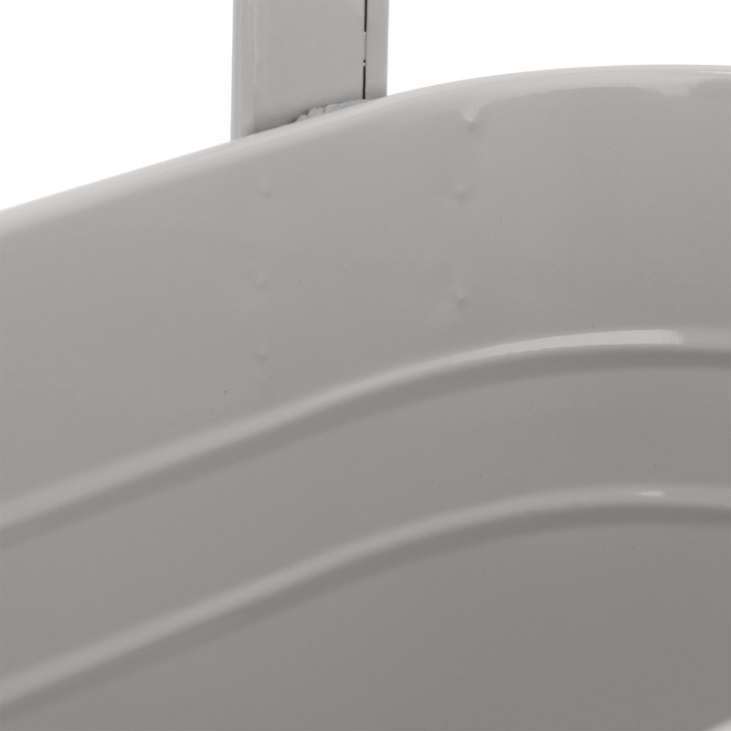 Hanging Flower Planter Iron Bucket Flower Pot Holder with Detachable