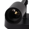 E27 E26 Double Wall Light Base Iron 85‑265V Black Modern