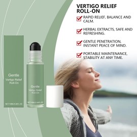 Natural Vertigo Relief Roll-On, Vertigo Ease Roller, Dizzy Relief for Daily Care, Natural Ingredients Can Quickly Relieve Dizziness