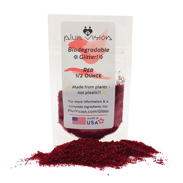 Biodegradable Glitter Made from Plant Cellulose, Earth Friendly. Perfect for