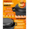 Cast Iron Dutch Oven for Sourdough Bread Baking, Pre-Seasoned 5QT