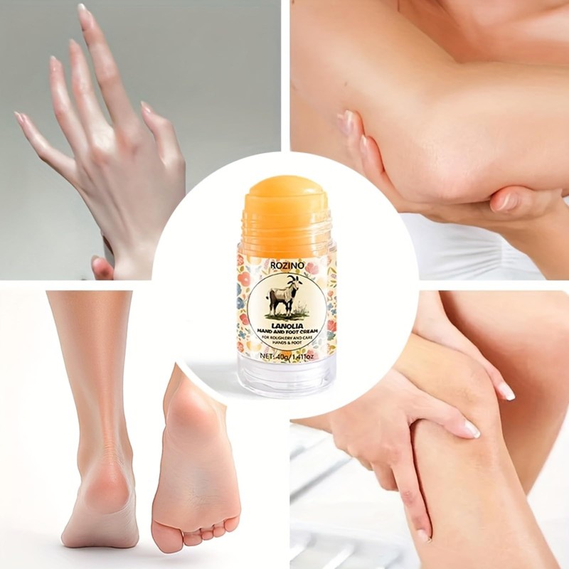 2Pack Lanolin Intensive Hand & Foot Cream Stick for Dry