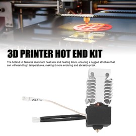 for Ender 3 V3 SE Extruder Hotend Kit Replacement, 260°C Heatproof High Temperature High Speed Complete Nozzle Hot End Kit