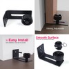 G-PLUS Floor Guide for Sliding Barn Door Hardware Kit Wall-Mounted