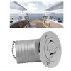 Angled Boat Deck Fill Cap 316 Stainless Steel Marine Deck