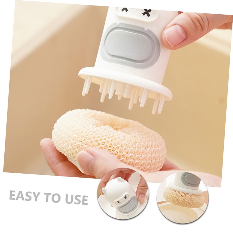 ABOOFAN Kitchen Dish Cleaning Brush Pot Scrubber Flexible Material Dishware