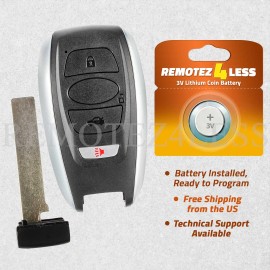 Remotez4less For 2019 2020 2021 2022 Replacement Subaru Forester Remote Smart Key Fob 4b