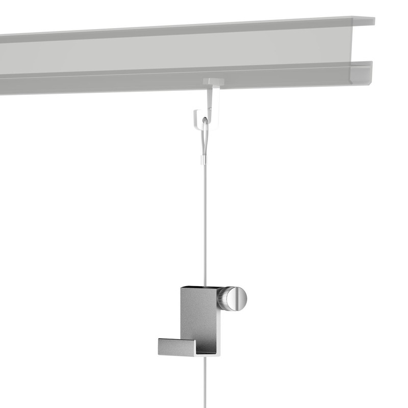 hang-it Picture Hooks Profile for Picture Rails Gallery Rails Load