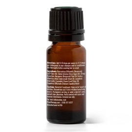 Plant Therapy Hair Therapy Essential Oil Blend 10 mL (1/3 oz) Strengthen, Repair and Grow Hair, 100% Pure, Undiluted, Essential Oil Blend