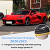 CHEAYAR Soft 3D Real Carbon Fiber Car Interior Door Panel