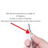 RANBOS 4-in-1 Four-Color Multifunctional Pen, Black/Red/Blue Ballpoint Pen and 0.5mm