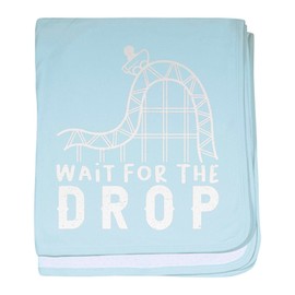 CafePress Roller Coaster Ride Fan Wait for The Baby Blanket, Super Soft Newborn Swaddle