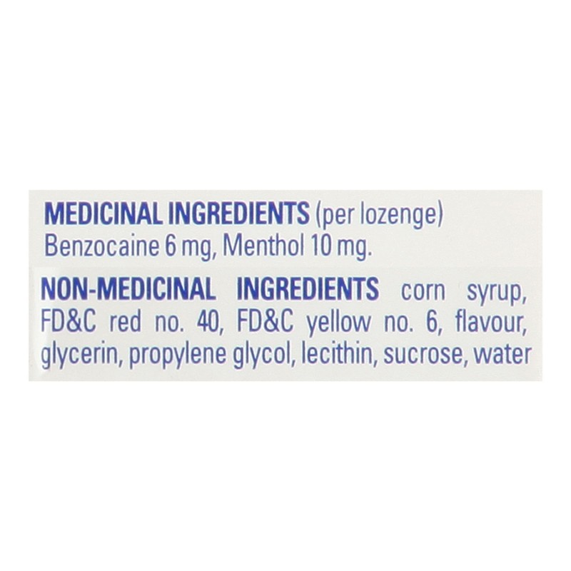 Chloraseptic Fast Acting Sore Throat Lozenges with Soothing Liquid Centre,