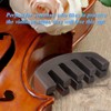 4pcs Rubber Violin Mute,2 Pcs Claw Style & 2 Pcs