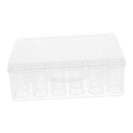 jojofuny Gardening Organizer Compartment Storage Box for Seeds Lightweight and Portable Container for Flower and Lid for Easy Viewing and Efficient Organization