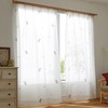Suminoe A1014 Lace Curtain, White, 39.4 x 78.0 inches (100