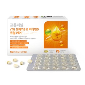From the Cell Dog and Cat Altige Omega-3 Vitamin D-containing skin and coat quality improvement nutritional supplement, 1 box, skin and coat, 120 tablets / 프롬더셀 강아지 고양이 알티지 오메가3 비타민D 함유 피부 모질 개선 영양제, 1박스, 피부피모, 120정