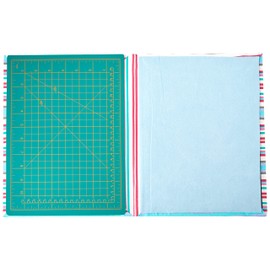 Trimits 4 in 1 Multi-Mat, Cutting Mat, Anti-Skid Mat, Ironing Mat, Pattern Marking Sheet, Quilting Mat, Stripes,30 x 24cm