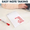 Quartet Glass Desktop Notepad, 9" x 6", Whiteboard, Dry Erase