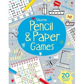 Pencil and Paper Games: An Interactive Book of Over 200 Pages of Battleships, Hangman, Tic Tac Toe, and More for On-the-Go Entertainment (Tear-off Pads)