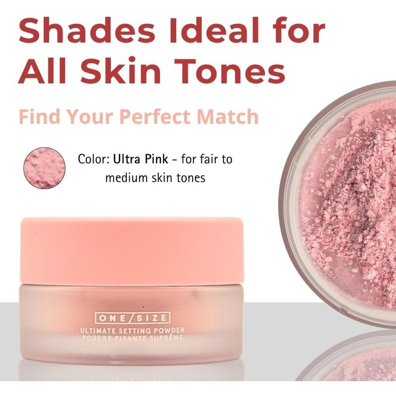 One Size Ultimate Blurring Setting Powder Travel Size - Ultra
