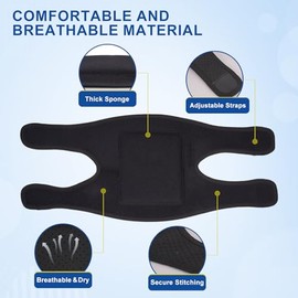 Dance Knee Pads for Women & Men – Breathable Mesh, Thick Padding for Floor Work, Adjustable hook and loop Straps, Durable for Volleyball, Yoga, Workou