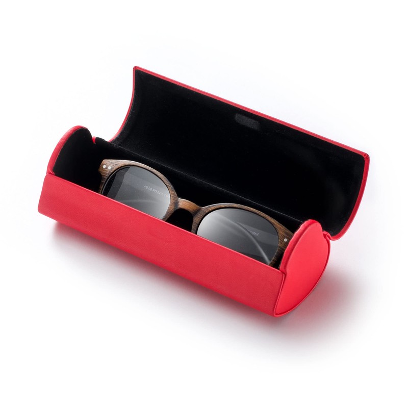 FEFI - Hard Case for Glasses with High Quality Cleaning