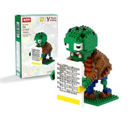 LLXXM Modelo Plantas vs Zombies de Bloques Microset, PVZ Kit Construcción 334 Piezas, Ejercitar Paciencia Juguete Educativo, Navidad, Día Reyes, Regalos del Día del Niño para Adultos y Niños