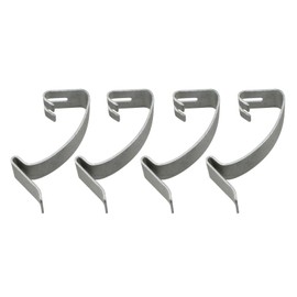 Onseeda Upgrade Stainless Steel Air Cleaning Filter Box Housing Clip fit for Nissan Sentra 2007-2012 2.0L 2.5L, Nissan NV200 2013-2020 2.0L 16598-ET00A(4 PCS)