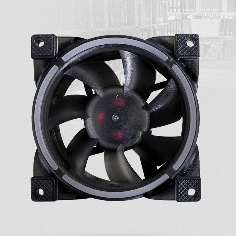 ARGBCaseCoolerFan, PWM Silent Computer Fan, High Performance ARGB Fan, 80mm