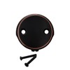 Oil Rubbed Bronze Bath Tub Drain Conversion Kit Assembly, Lift