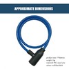 Max Limit Cable Bike Lock (Blue)