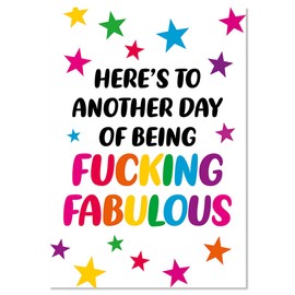 Dean Morris Cards F'ing fabulous Postcard