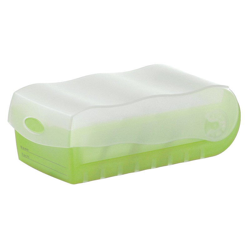 Han Croco Flashcard Box to Learn Vocabulary Easily, 5-Compartment Learning
