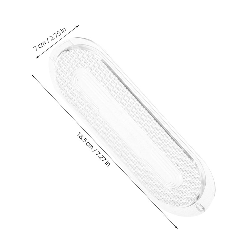 CIYODO Oval Light Cover Replacement for Range Hoods Led Light