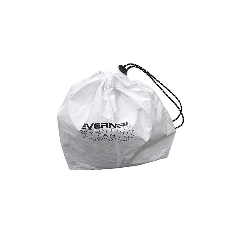 Evernew Titanium Pot, 800ml, Black