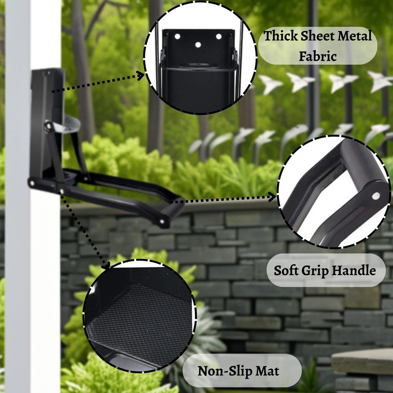 Environet Can Crusher - Wall-Mounted Aluminum Can Crusher, Crushes 8-16oz