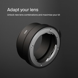 Urth Lens Adapter: Compatible with Nikon F Lens and Sony E Camera Body