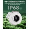 Radon Fan 260CFM Radon Mitigation System 4" Electric Inline Duct