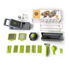 15PCS Multifunctional Food Chopper Vegetable Dicer Cutter for Home Kitchen
