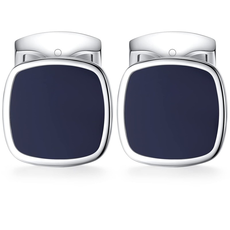 HONEY BEAR Men's Square Cufflinks Wedding Cufflinks Cuff Links, Copper,