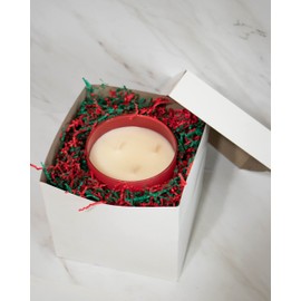 MagicWater Supply - 4 oz - Green & Red - Soft & Thin Crinkle Cut Paper Shred Filler great for Gift Wrapping, Basket Filling, Birthdays, Weddings, Christmas, Valentines Day, and other occasions