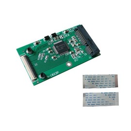 KALEA-INFORMATIQUE mSATA to ZIF-40 Adapter with included tablecloth to replace a 40 pin ZIF drive with an mSATA SSD