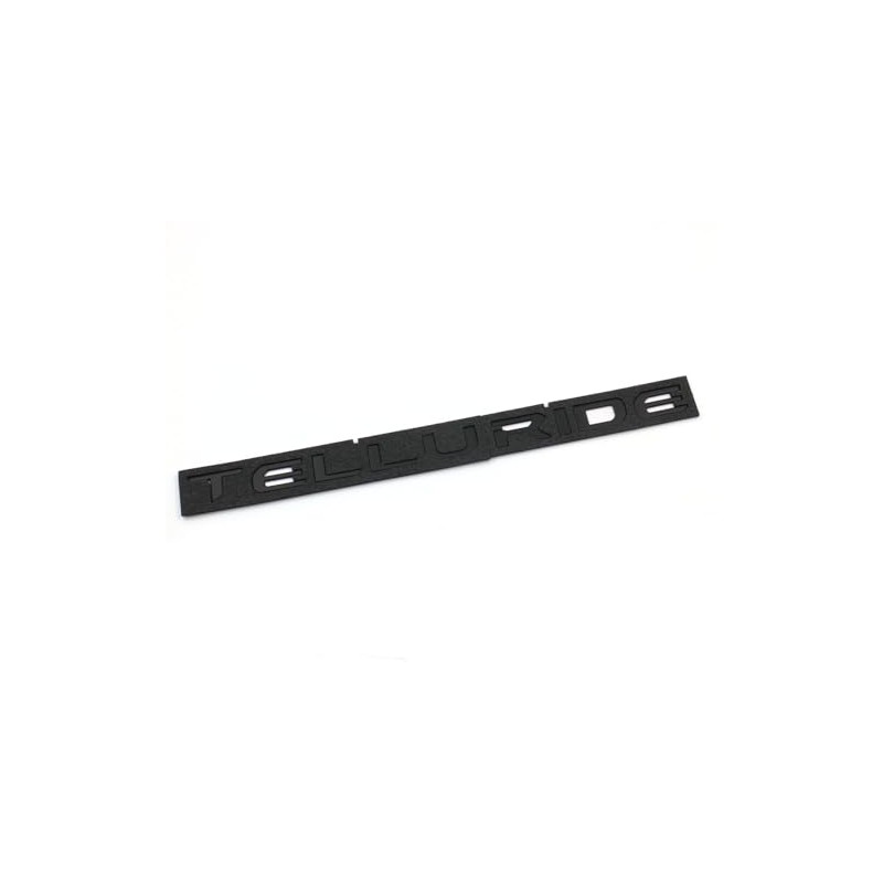 Xpipnns Matte Black Telluride Rear Tailgate Emblem Letter Fit 2022-2024