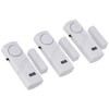 Burg Wachter EA306 Magnetic Door or Window Contcat Alarm - White (Pack of 3)