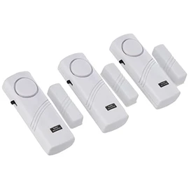 Burg Wachter EA306 Magnetic Door or Window Contcat Alarm - White (Pack of 3)