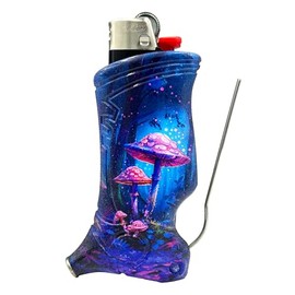 Toker Poker - Bic Lighter Case Multi Tool, Double Trouble Design, All Inclusive Tool for Camping and Other