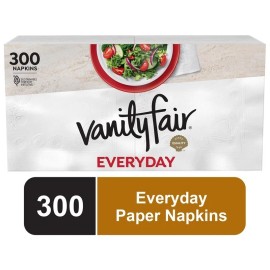 Disposable Paper Napkins 300 Count 2-Ply Cloth-like Smooth Texture Absorbent New
