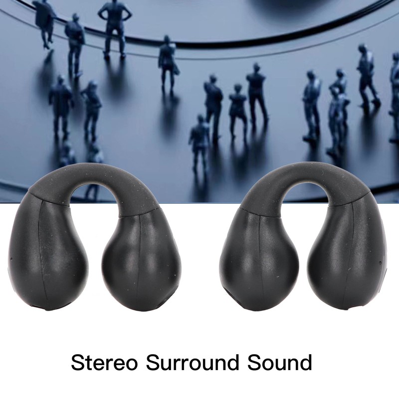 Clip On Bluetooth Earbuds BT 5.3 Noise Reduction Wireless Open